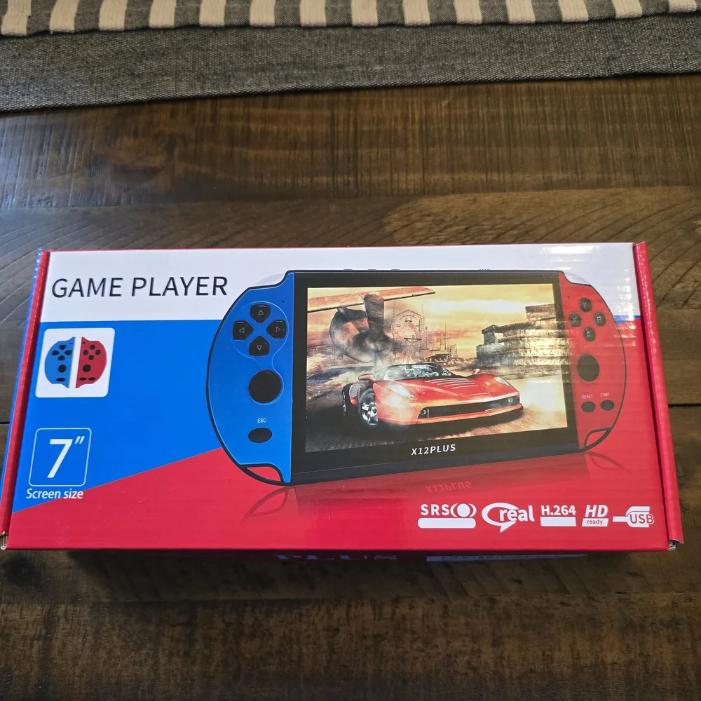 Handheld Console - Blue and Red